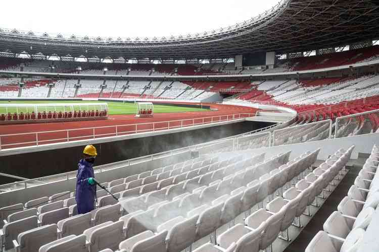 Stadion Utama Gelora Bung Karno. (Sumber foto: Kompas.com)