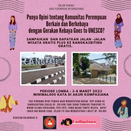 Ladiesiana berkolaborasi dengan PPBN Community adakan lomba opini berhadiah wisata trip ke Rangkasbitung, Banten (dok.Ladiesiana-PPBN) 