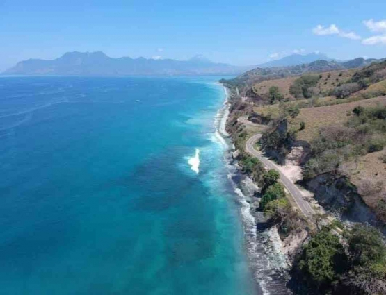 Pantai Nangapanda yang eksotis | Dokumen pribadi oleh Ino Sigaze.