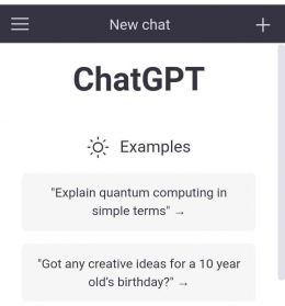 Tangkapan layar ChatGPT (dokumen pribadi)
