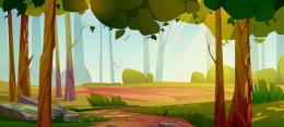 https://www.freepik.com/free-vector/cartoon-forest-background-nature-landscape-with-deciduous-trees-moss-rocks-grass-bushes-sunlight-spots-ground-scen