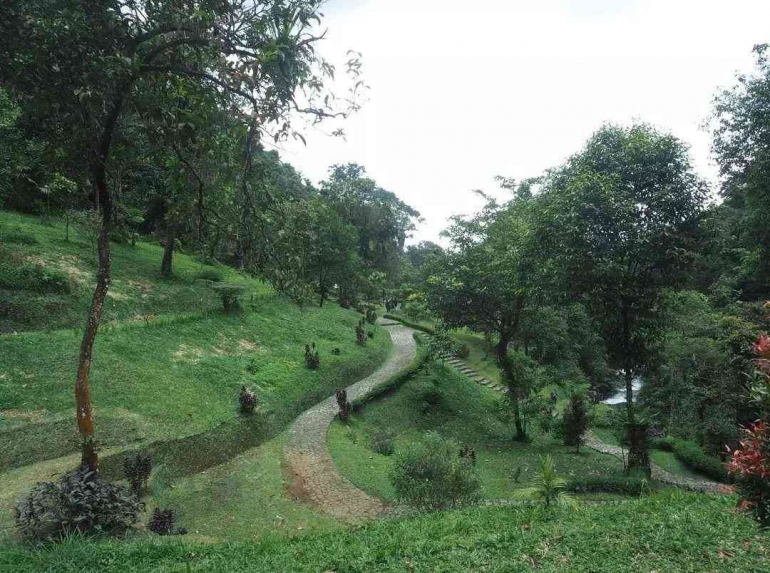 Jalur Curug Jenggala Sumber gambar: Instagram @wisatakphbanyumastimur
