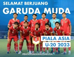 Indonesia berada di papan tengah grup A usai kalah sekali dan menang sekali di penyisihan grup (Foto Facebook.com/PSSI) 