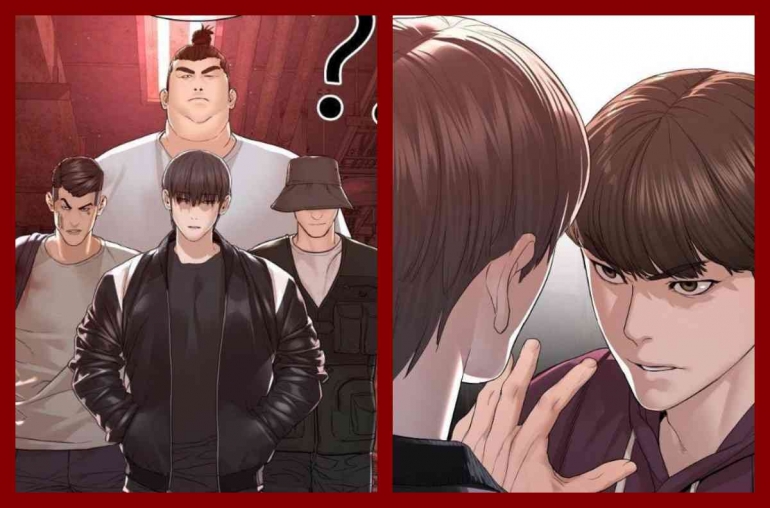 (sumber : manhwa How To fight/ Viral hit)