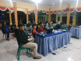 PPK dan PPS Kecamatan Tempurejo, Kab. Jember, Mengikuti Zoom Meeting KPU Propinsi Jawa Timur, Sumber : Dokpri