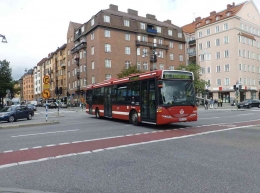 Bus di Swedia. | sumber: lasuedeenkit.se