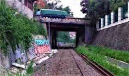 Gambar 2. Terowongan Paledang Jalur Kereta Bogor-Sukabumi sumber foto/google
