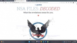 NSA Files: Decoded oleh theguardian. (Sumber: Tangkapan Layar)