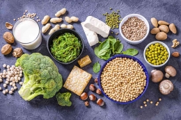 berbagai pilihan jenis protein dan serat (sumber: Detik Food)