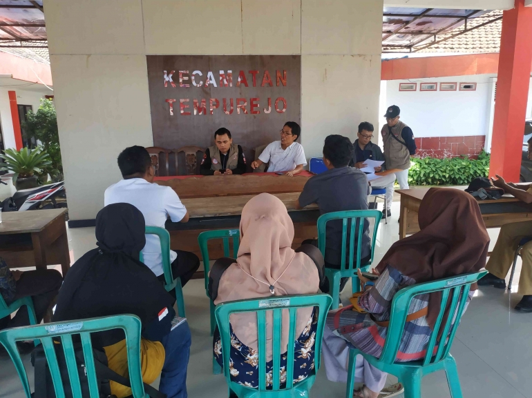 Arahan KPU Kabupaten Jember, terhadap PPK dan PPS Se wilayah Kecamatan Tempurejo, Sumber : DokPri