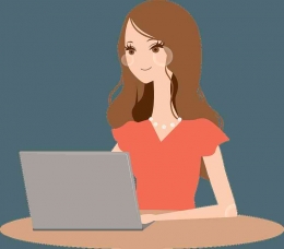 Ilustrasi: (Creazilla: (Laurie) Woman is Working on Her Laptop Computer clipart)