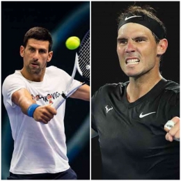 Novak Djokovic dan Rafael Nadal batal ikut Indian Wells Master 2023 karena belum vaksin dan cedera. Sumber foto : atptour.com