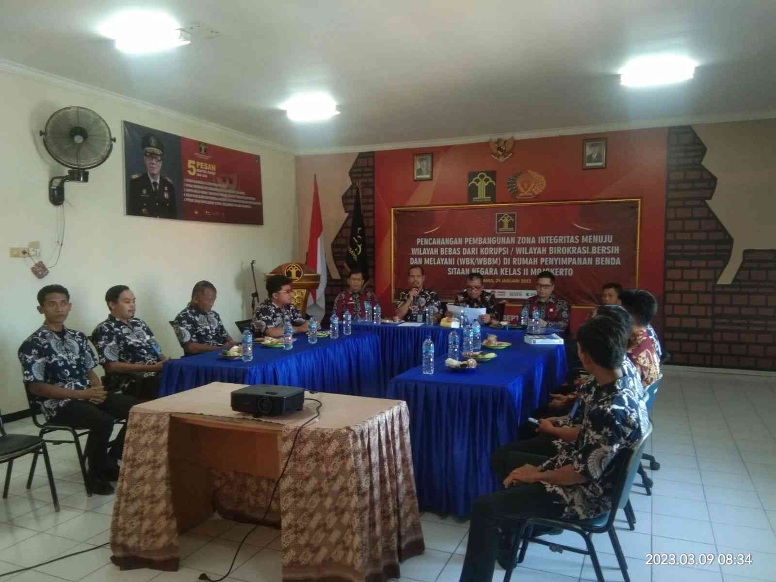 Instrumen Keamanan BB, Ditjenpas Berikan Pengarahan Seluruh Pegawai ...