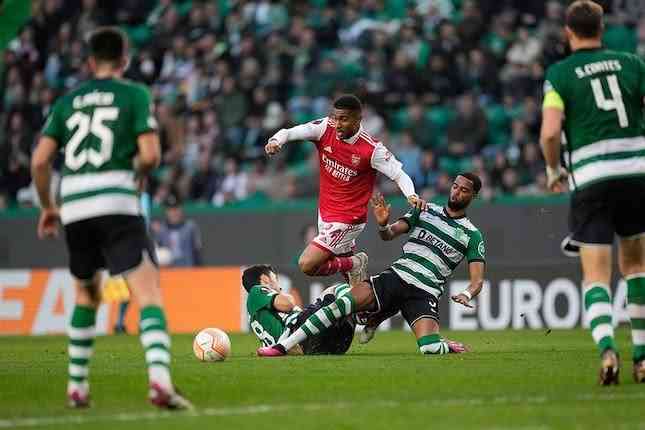 Sporting Lisbon vs Arsenal/getty images