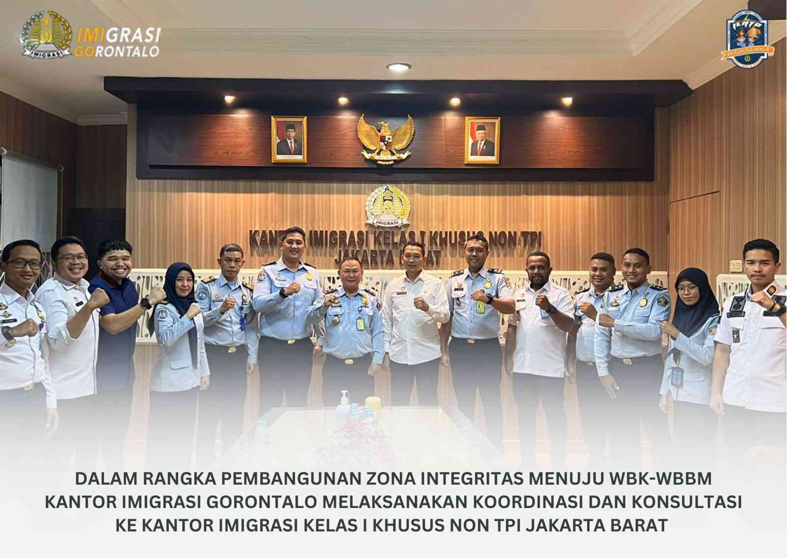 Kanim Kelas I TPI Gorontalo Laksanakan Koordinasi Dan Konsultasi Ke ...