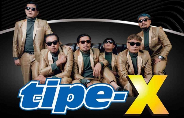 Gambar band Tipe-X sumber pikiranrakyat.com