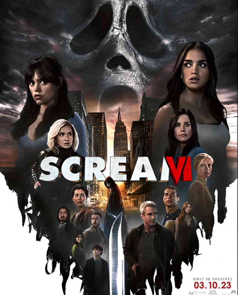 Scream VI akan menyapa penggemarnya di bioskop pada 10 Maret 2023. Sumber: IMDb