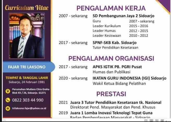 dokpri bpk Fajar