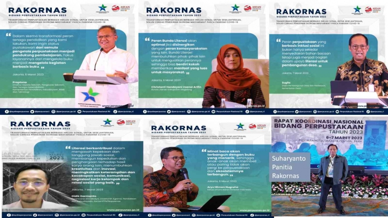 Sumber: Panitia Rakornas Perpusnas