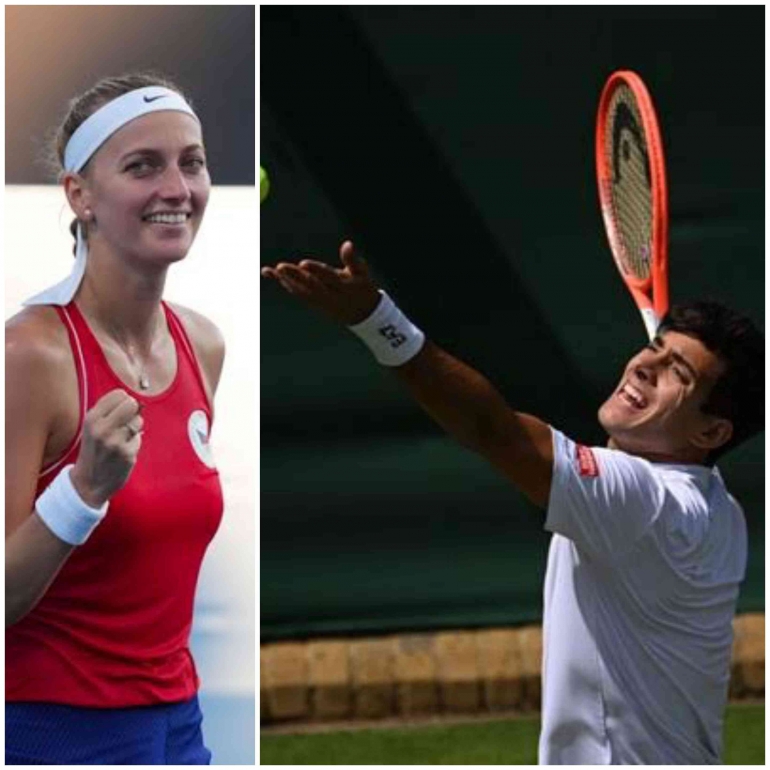 Cristian Garin hentikan Casper Ruud dan Petra Kvitova kandaskan Jelena Ostapenko di R32 Indian Wells Masters 2023. Sumber foto : itftennis.com