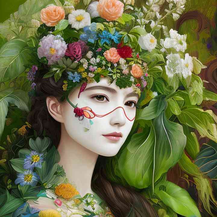 Image: https://pixabay.com/illustrations/ai-generated-woman-flower-spring-7792328/