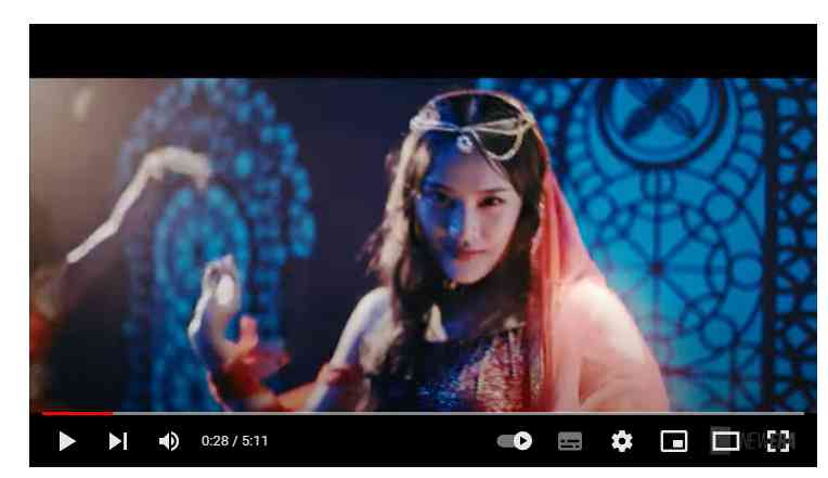 Adzana Shaliha. Sumber : Screenshot JKT48 www.youtube.com