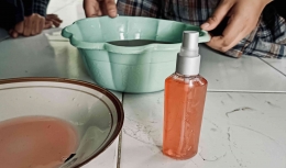Produk Hand Sanitizer Berbahan Daun Sirih dan Jeruk Nipis/Dok Pribadi