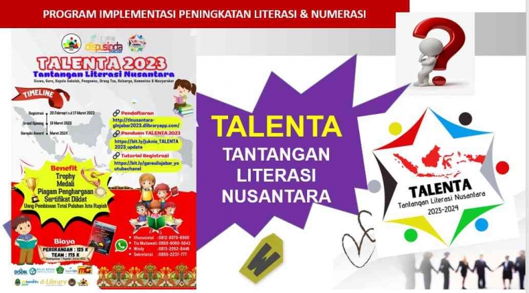 Program Talenta Mengembangkan Literasi Melalui Program Talenta 2023 Halaman 1 ...