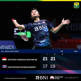 Konfirmasi dari laman PBSI (Foto Facebook.com/Badminton Indonesia) 