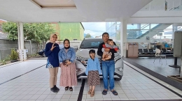 Dokumentasi CRO Bersama Sahabat Daihatsu, Bapak Andrie dan keluarga 
