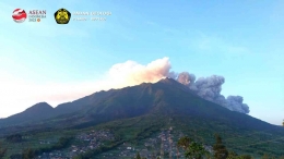 Erupsi Gunung Merapi 14 Maret 2023 pukul 05.50 WIB | Sumber: Badan Geologi