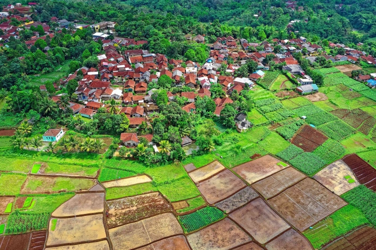 ilustrasi lingkungan pedesaan (sumber gambar: Pexels.com/TomFisk)