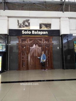 sampai di Stasiun Balapan Solo, dokpri