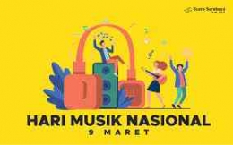 poster hari musik, Sumber foto: Suara Surabaya