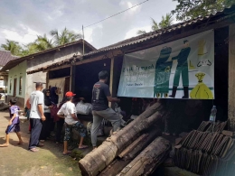 Pelaksanaan Kegiatan Bank Sampah di Dusun Besole (Sumber: PDD KKN UMY 202)