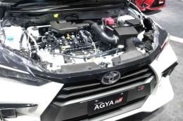 Penampakan jeroan 'mesin' All New Agya GR Sport | Dok. Pribadi