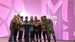 Momen Opening Ceremony Muslim Life Fair Jakarta, di JI-Expo Kemayoran, Jakarta, 17 Maret 2023 (dok. fennibungsu)