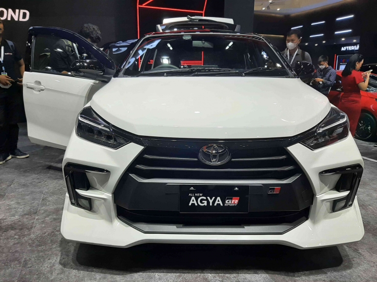 All New Agya GR Sport yang makin sporty (dok.yayat)