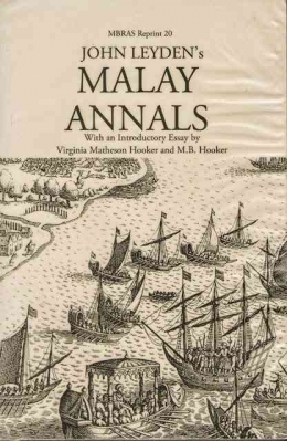 Cover Buku Malay Annals oleh John Leyden // Dokumen Sutanadil Institute