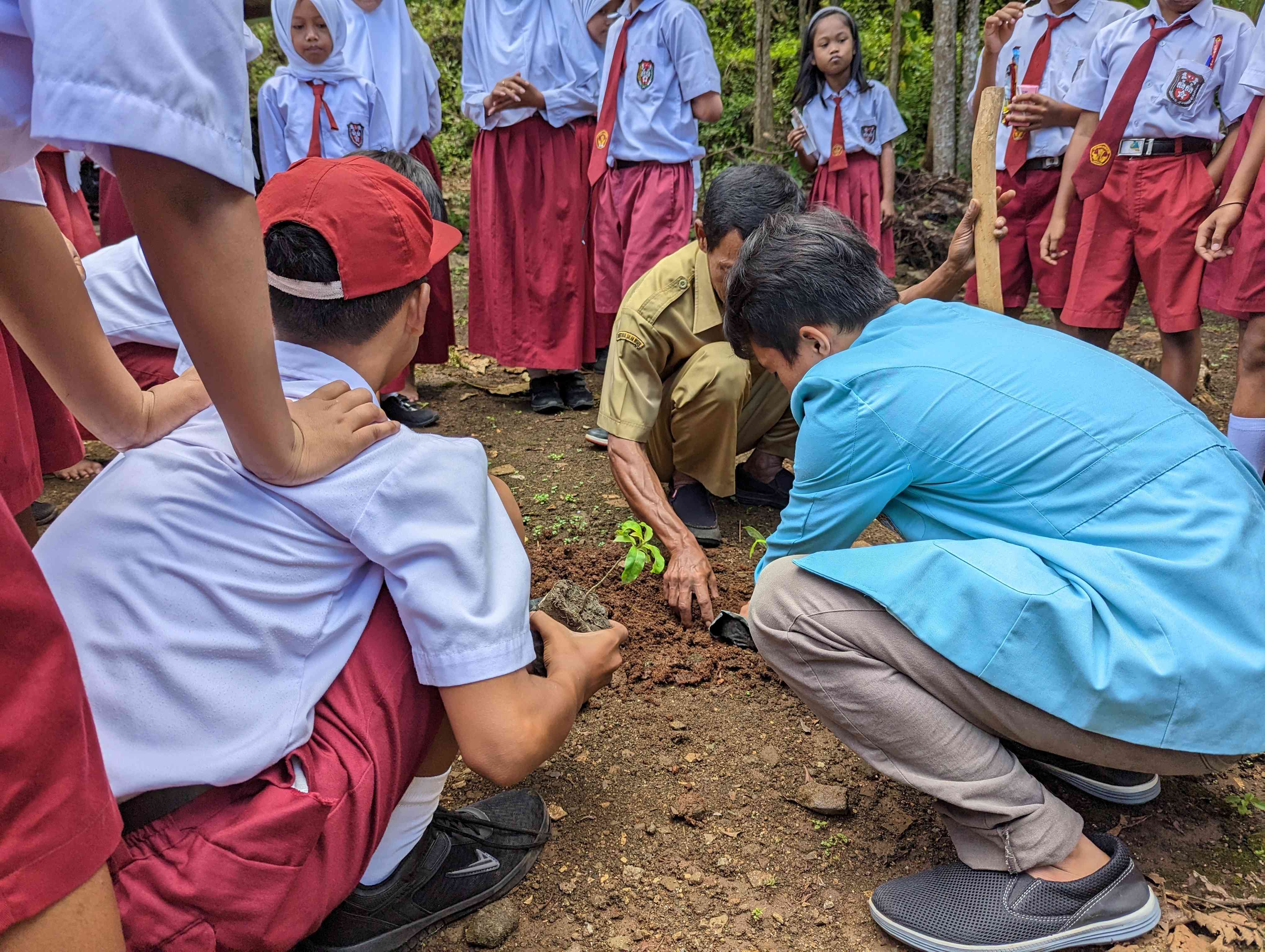 KKN UNS Ajarkan Kesadaran Lingkungan Dengan Penanaman Bibit Pohon Di ...