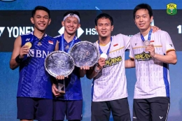 Juara baru All England (Foto Facebook.com/Badminton Indonesia) 