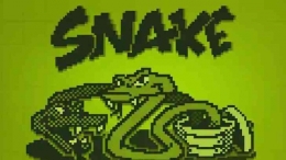 Gambar menu awal game Snakes jadul (sumber: exp.itemku/Angga Septiawan Putra)