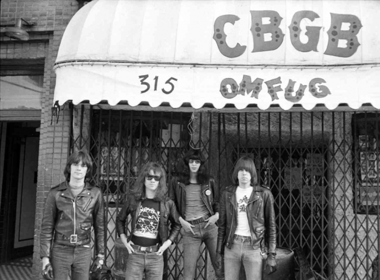 Ramones at CBGB. Picture: CBGB.com