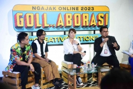 JNE Ngajak Online 2023 hybrid dalam rangka mengembangkan UMKM Indonesia. (Foto: JNE)