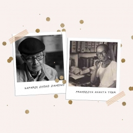 Dua Sastrawan Indonesia yang karyanya sampai saat ini masih dinikmati generasi penerus dari dalam dan luar negeri | Foto: Canva.com/Dokumentasi pribadi