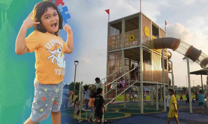 Naya main di Taman Kumbang Sereh | Foto: Hei Nays!