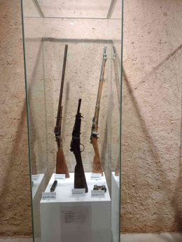 senjata yang dipakai raja abdul aziz ketika merebut bentengmasmak (dokpri)