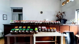 Display ragam kopi asal Indonesia (foto: dokumentasi pribadi)