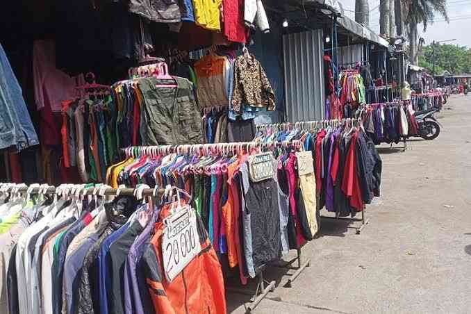 Thrifthing cukup hemat dan banyak pilihan (Foto Kompas.com) 