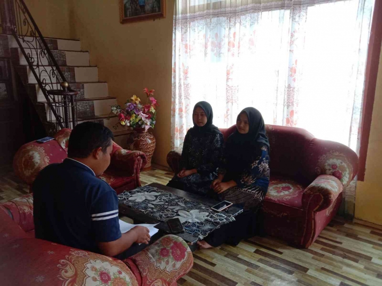 Koordinasi dengan Kadus (Dok. pribadi)